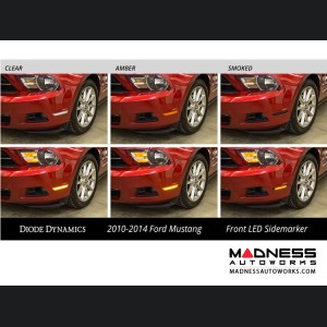 Ford Mustang Side Markers - set of 2 - LED - Smoked